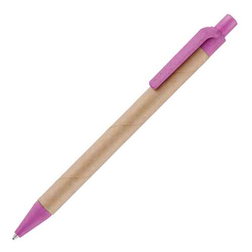 Ayr Card Ball Pen With Wheat Trim
